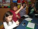 Prva radionica Govorimo znakovni u Igraonici na Dječjem odjelu Narodne knjižnice Petar Preradović